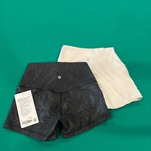 Lululemon Align Rib HR Short 6” Shine